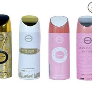 ARMAF Club De Nuit & Vanity Femme Essence & High Street & Tag Her , 200 ml, Pack of 4