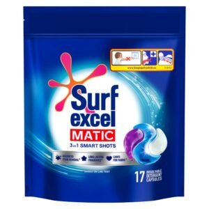 Surf Excel Matic 3 in 1 Smart Shots 17 pcs