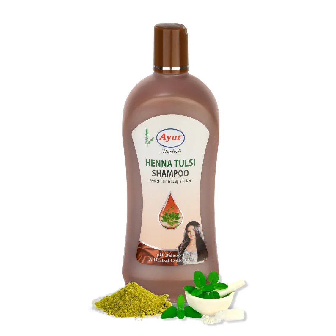 Henna Tulsi Shampoo 1 L