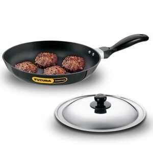 Nonstick Frying Pan 24 cm with Stainless Steel Lid (NF24S)