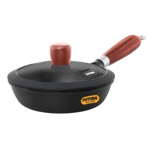 Cast Iron Frying Pan 16 cm with Glass Lid (CIF16G)