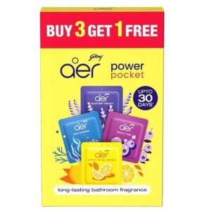 Godrej aer Power Pocket | Bathroom Freshener 40g