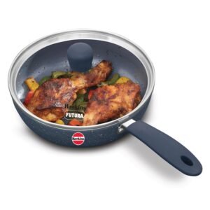 Induction Compatible Ceramic Nonstick Pan with Glass Lid (ICF19G)