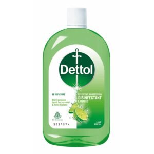 Dettol Liquid Disinfectant for Floor Cleaner,(Lime Fresh , 1L)