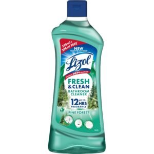 Lizol Fresh & Clean Bathroom Cleaner | Pine | 500 ml + 200 ml Free