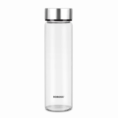 Borosil 550ml Neo Water Bottle Transparent