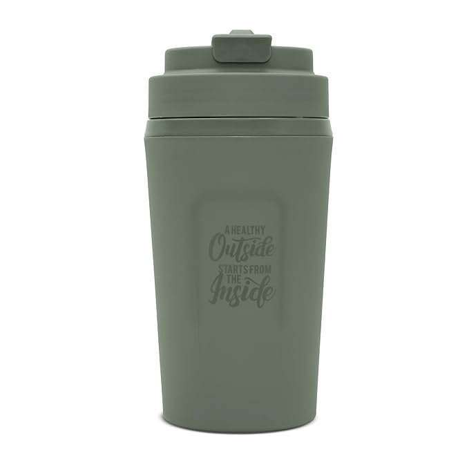 JAYPEE ZIPSIP Pu Insulated Hot & Cold Stainless Steel Coffee Mug 385 ml