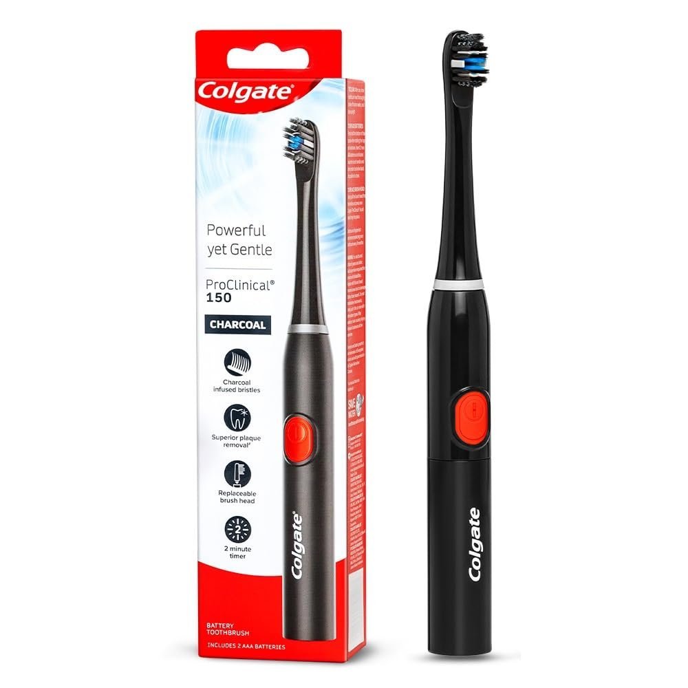 Colgate Proclinical 150 Charcoal Battery Powered Toothbrush