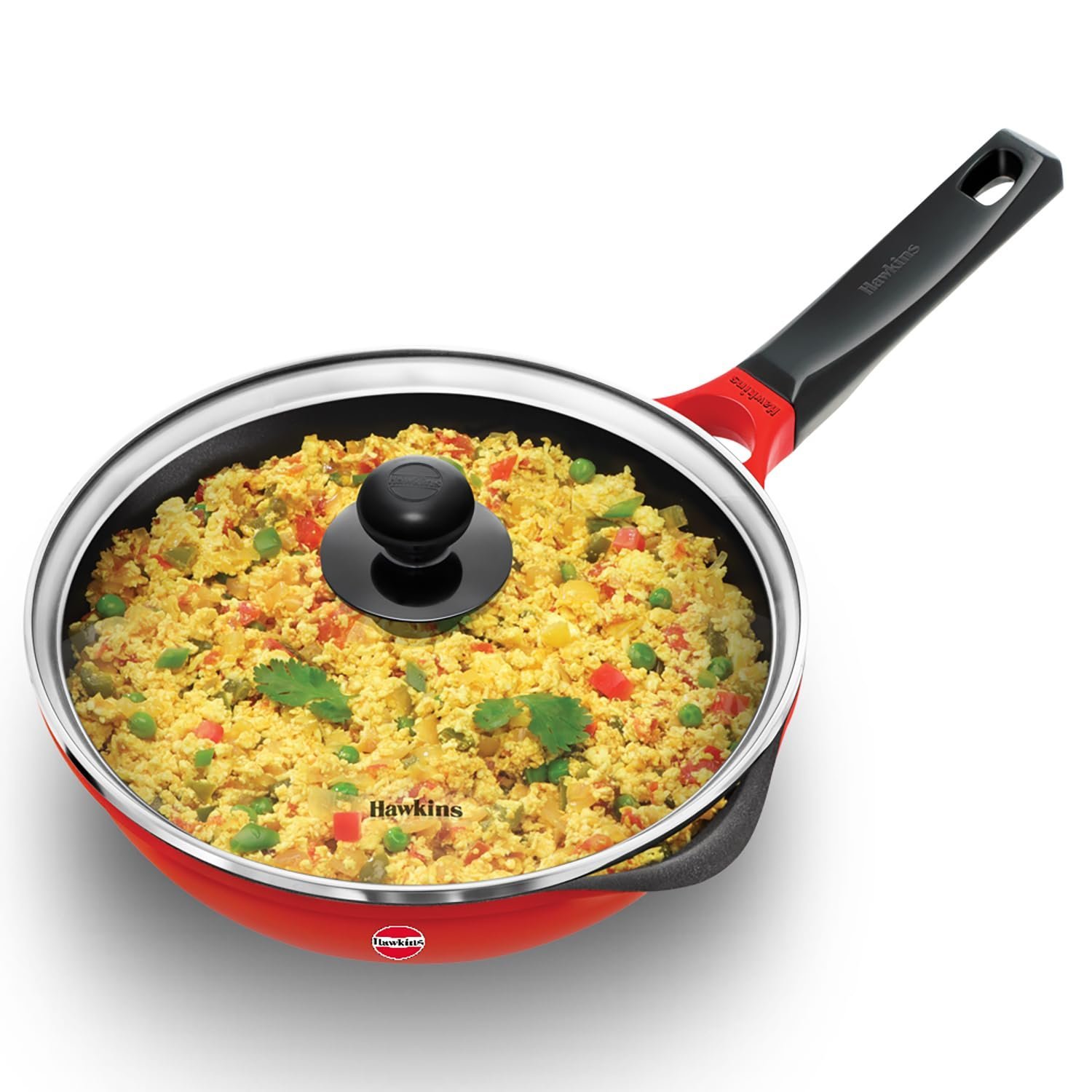Induction Compatible Die Cast Pan with Glass lid (IDCF20G)