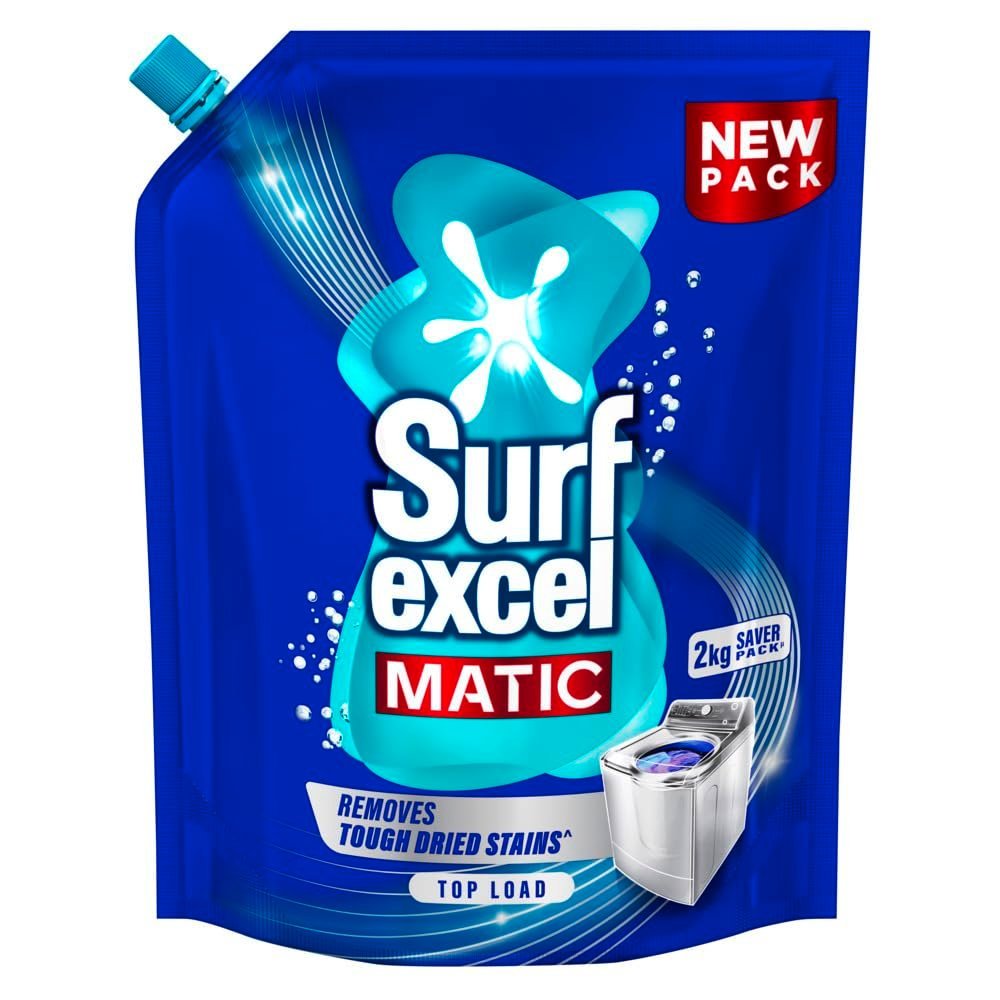 Surf Excel Matic Liquid Detergent 2L Refill
